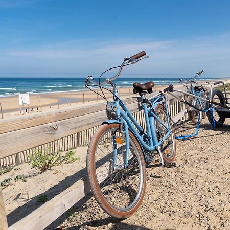 Appartement A Deux Pas De La Mer, Biscarrosse Plage - 4 Pers. - Terrasse Et Parking Inclus - Fr-1-319-447 Екстериор снимка