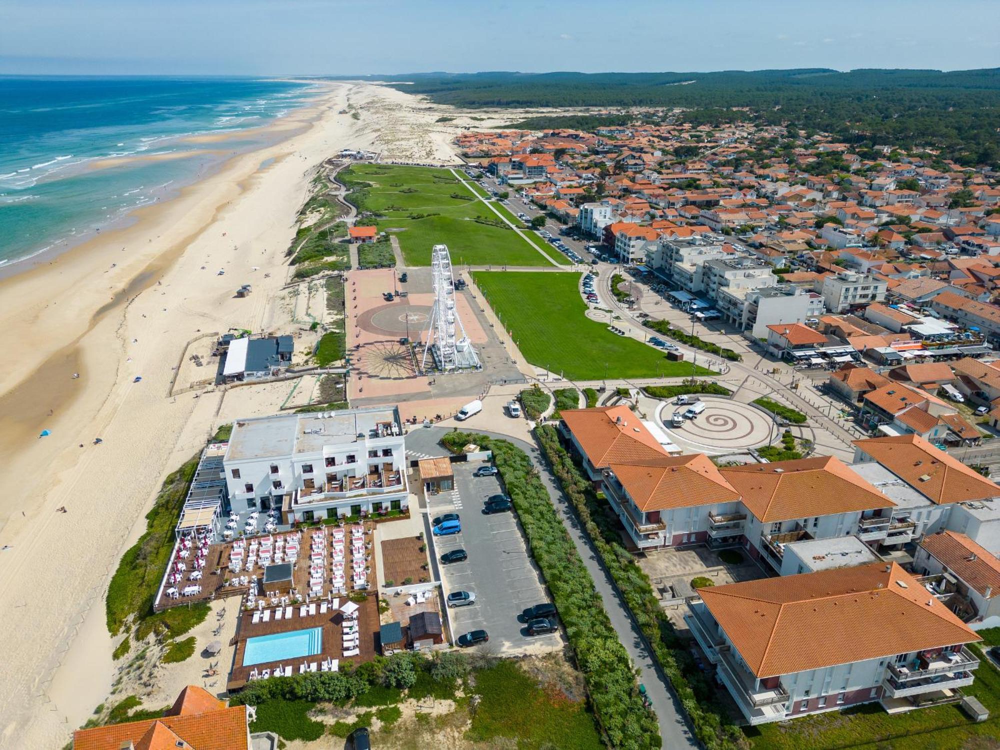 Appartement A Deux Pas De La Mer, Biscarrosse Plage - 4 Pers. - Terrasse Et Parking Inclus - Fr-1-319-447 Екстериор снимка